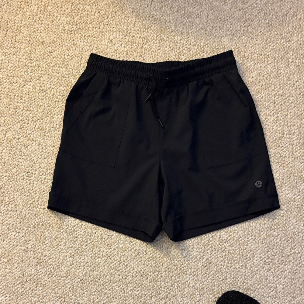 Ladies Mondetta Black Performance Shorts